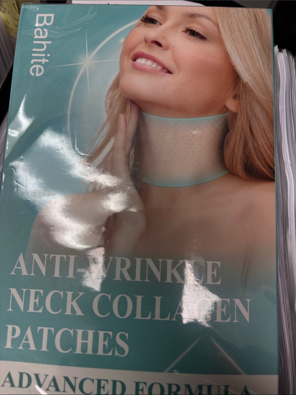 Anti-Wrinkle Neck Collagen Patch – Aqua